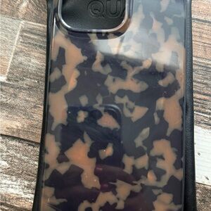 Sonix Black and Tan Patterned Phone Case